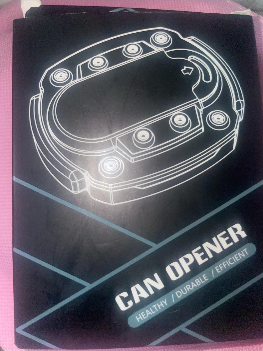 Black Can Opener - Durable Can Opener